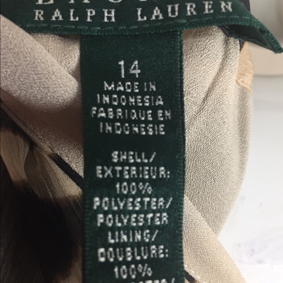 Lauren Ralph Lauren animal print sundress size 14 - Picture 15 of 15